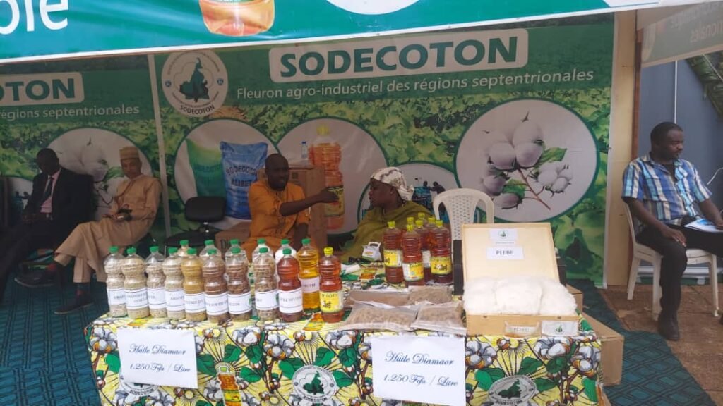 La sodecoton à la foire banane plantain