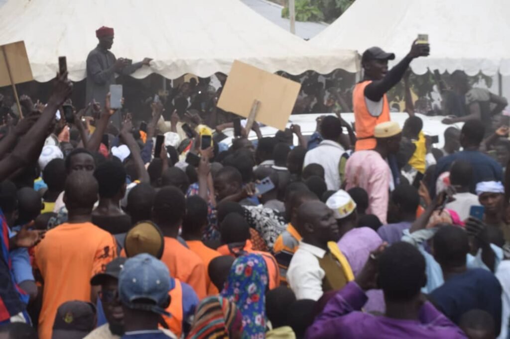 Millitants du parti politique PCRN de Cabral Libbi