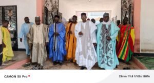 le lamido de Maroua recoit les chefs traditionnels du mayo sava