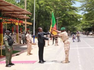 Le Général de Brigade Nouma Joseph officiellement installé à la tête de la 4ᵉ Région Militaire Interarmées